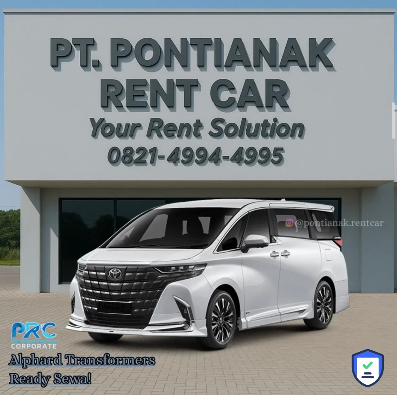 Sewa Alphard Transformers Pontianak