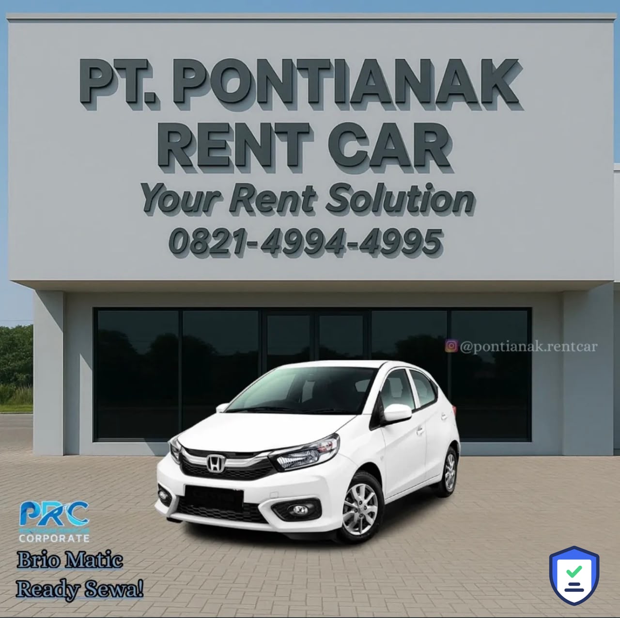Sewa Brio Matic Pontianak