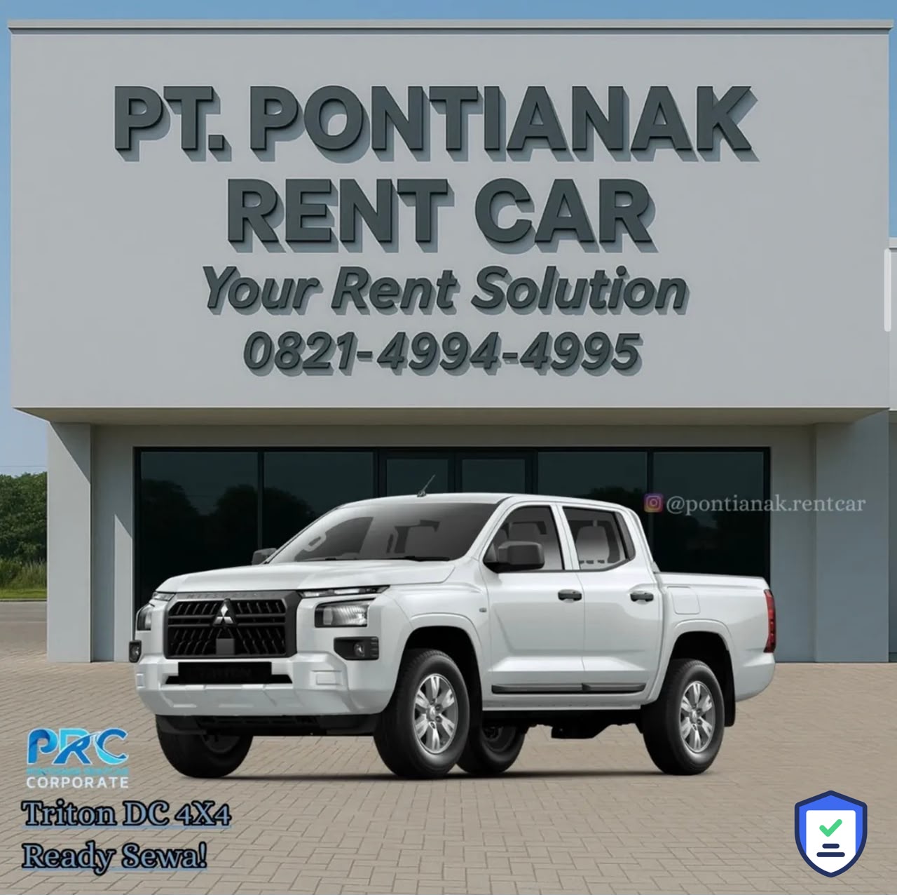 Sewa Triton DC 4X4 Pontianak