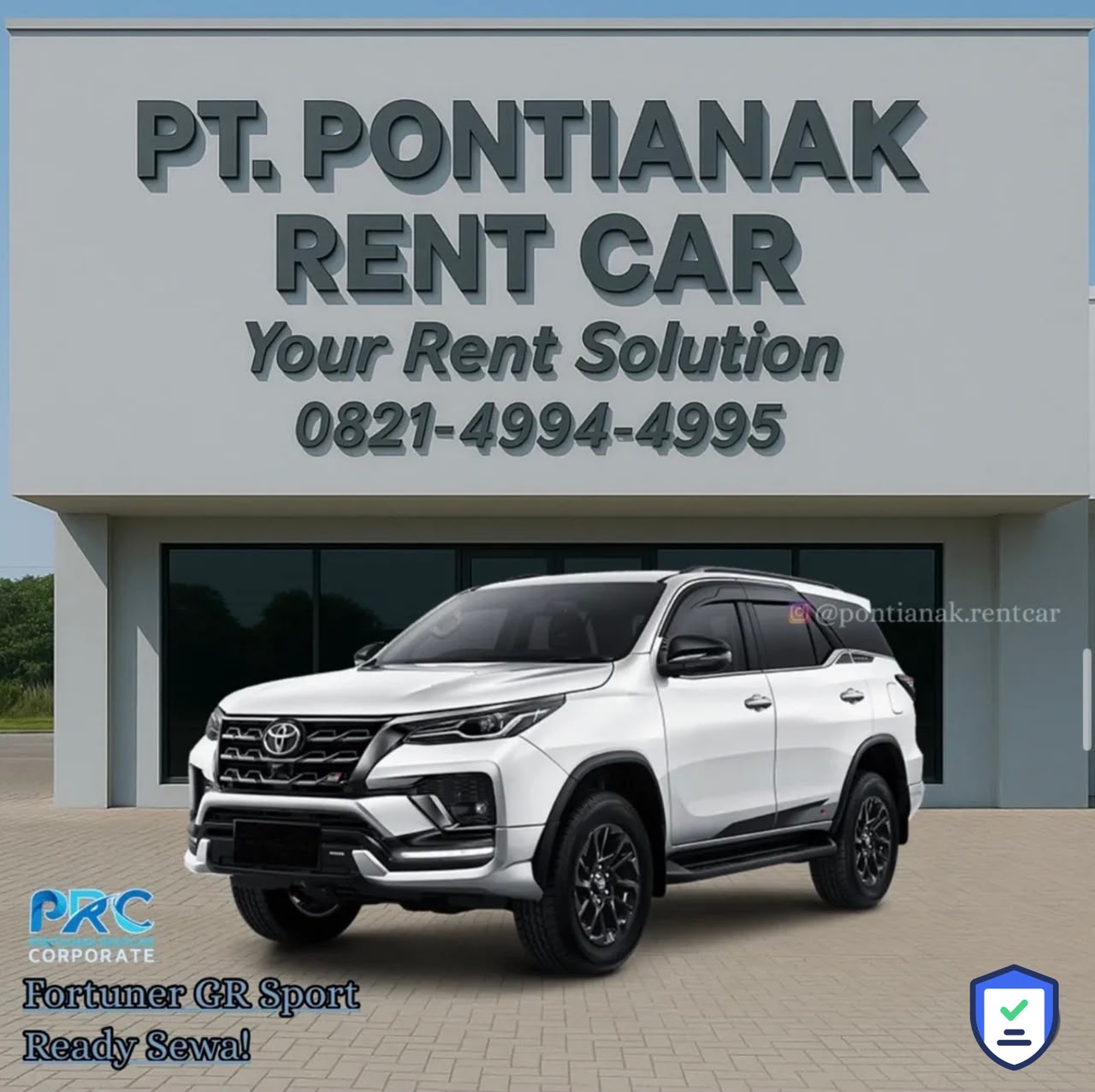 Sewa Fortuner GR Sport Pontianak